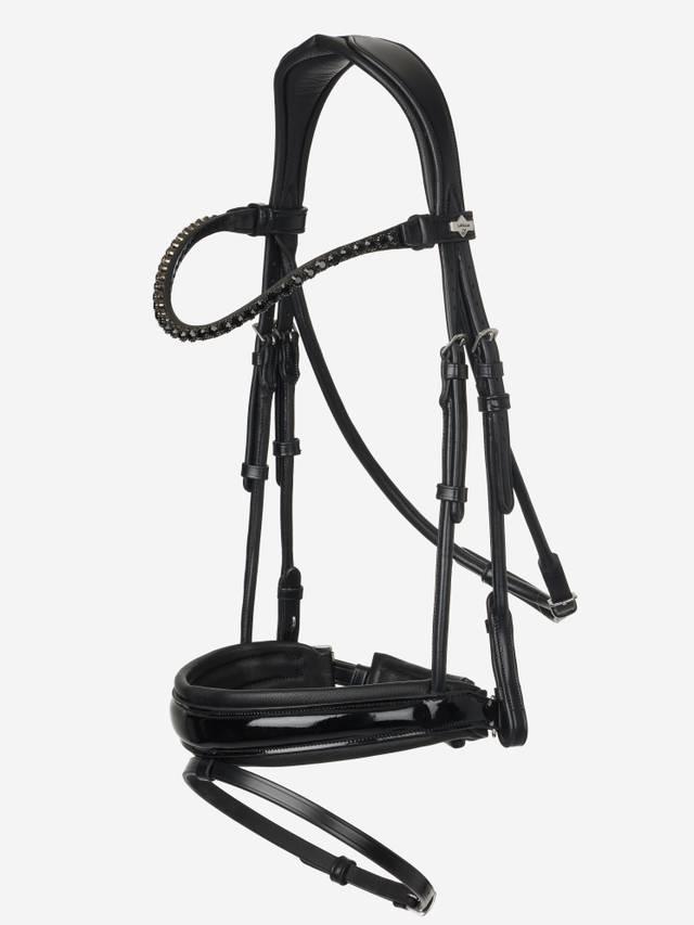 Lemieux Kudos Patent Rolled Dressage Bridle