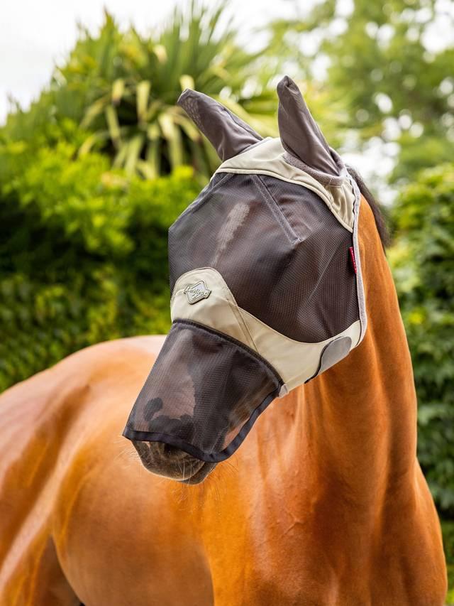 LeMieux Visor-Tek Full Fly Mask - Fern