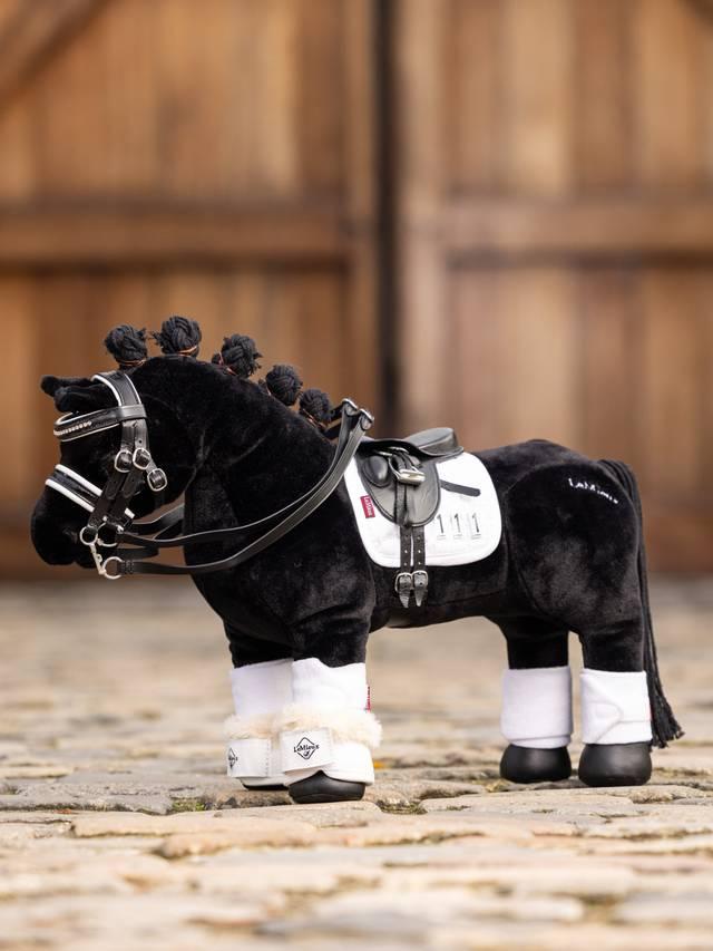 LeMeiux Toy Pony Dressage Over Reach Boot - White