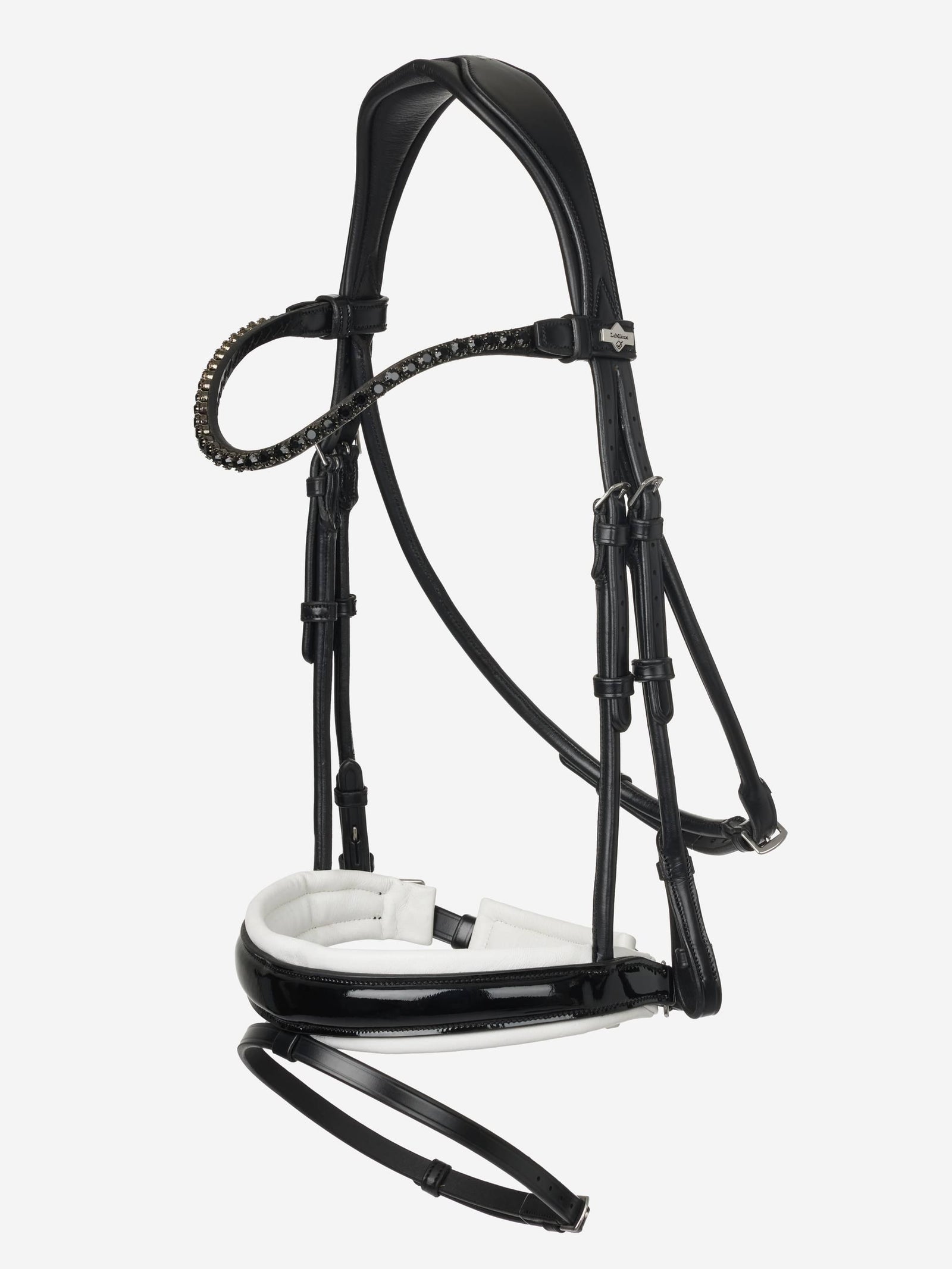 Lemieux Kudos Patent Rolled Dressage Bridle