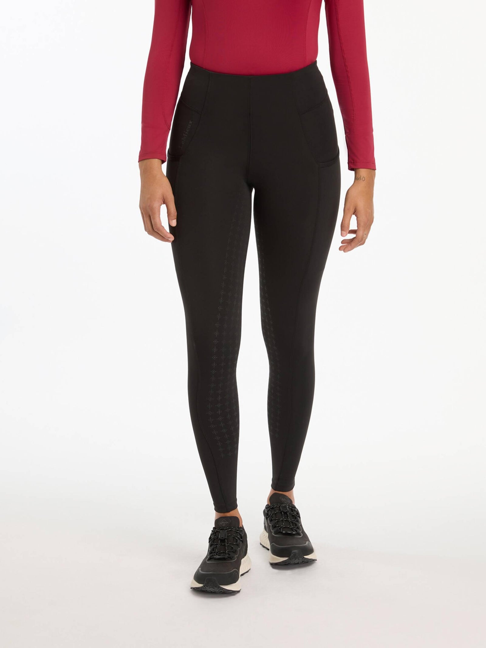 LeMieux Naomi Pull On Breeches - Black