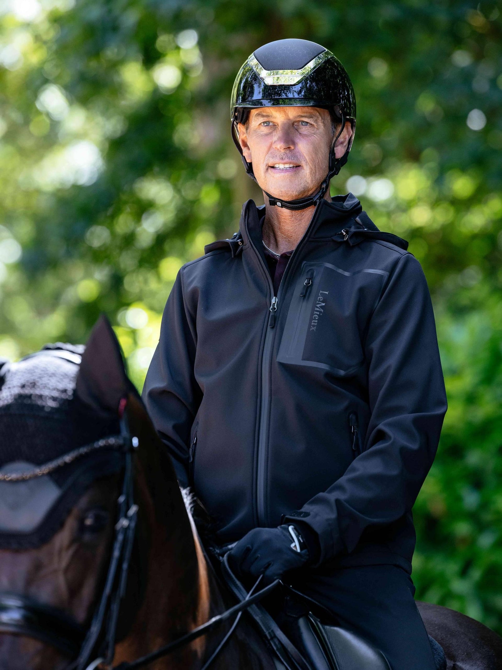 Lemieux Mens Softshell Jacket - Black