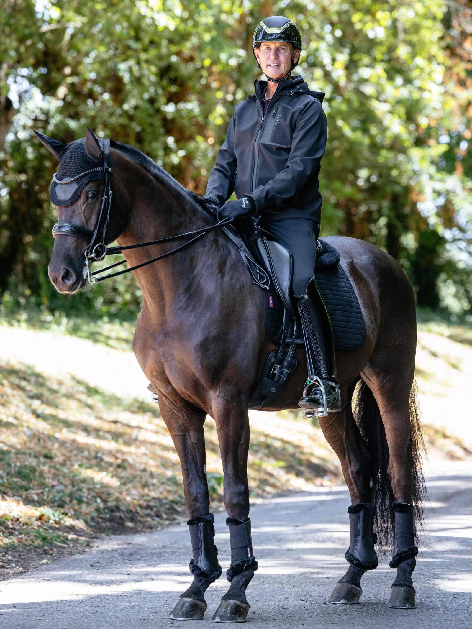 Lemieux Mens Softshell Jacket - Black