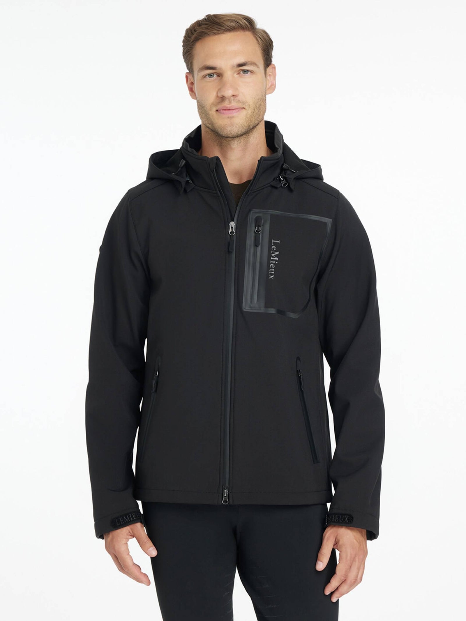 Lemieux Mens Softshell Jacket - Black