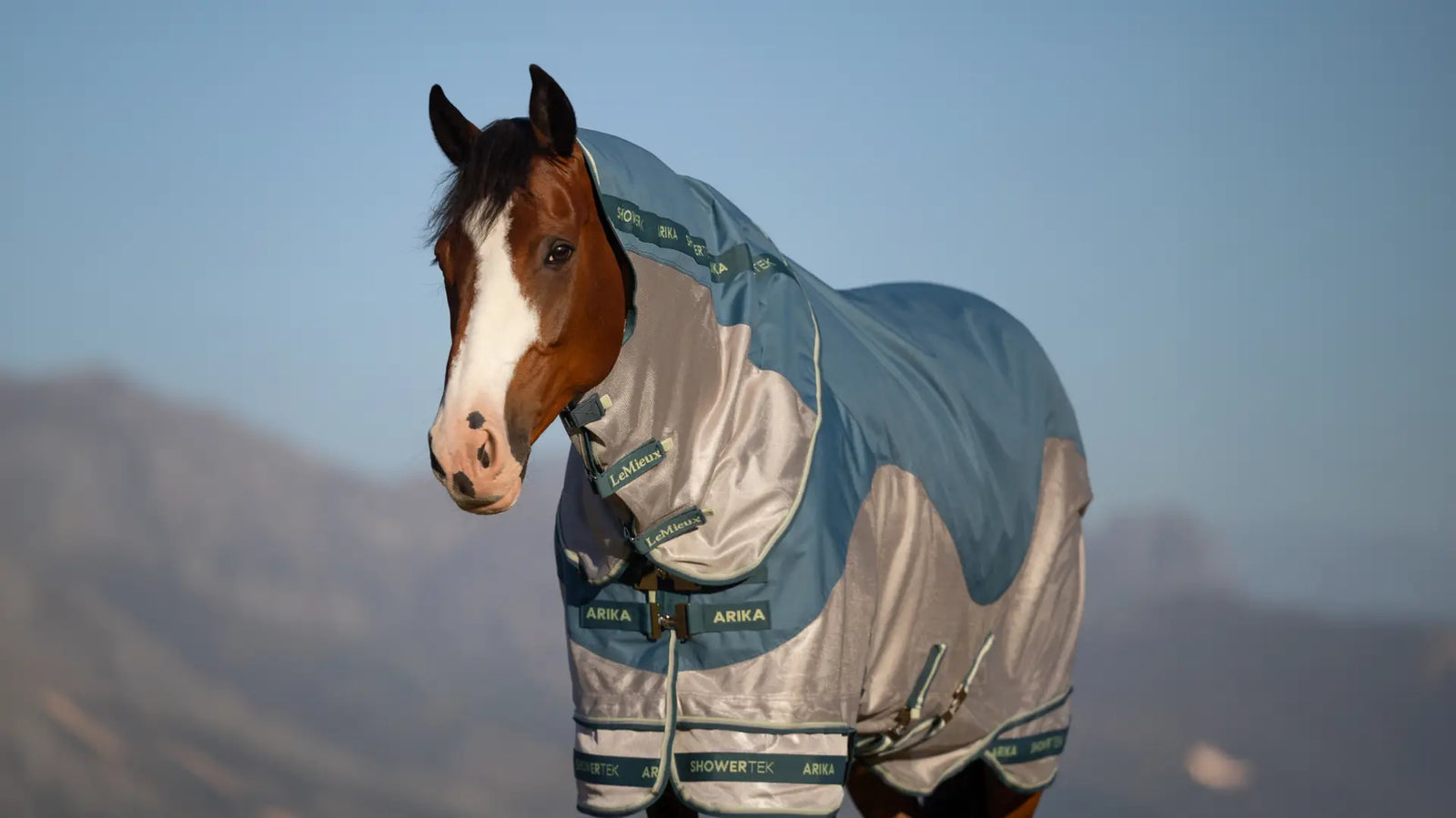 LeMieux Arika Camo Shower-Tek Fly Rug - Jungle