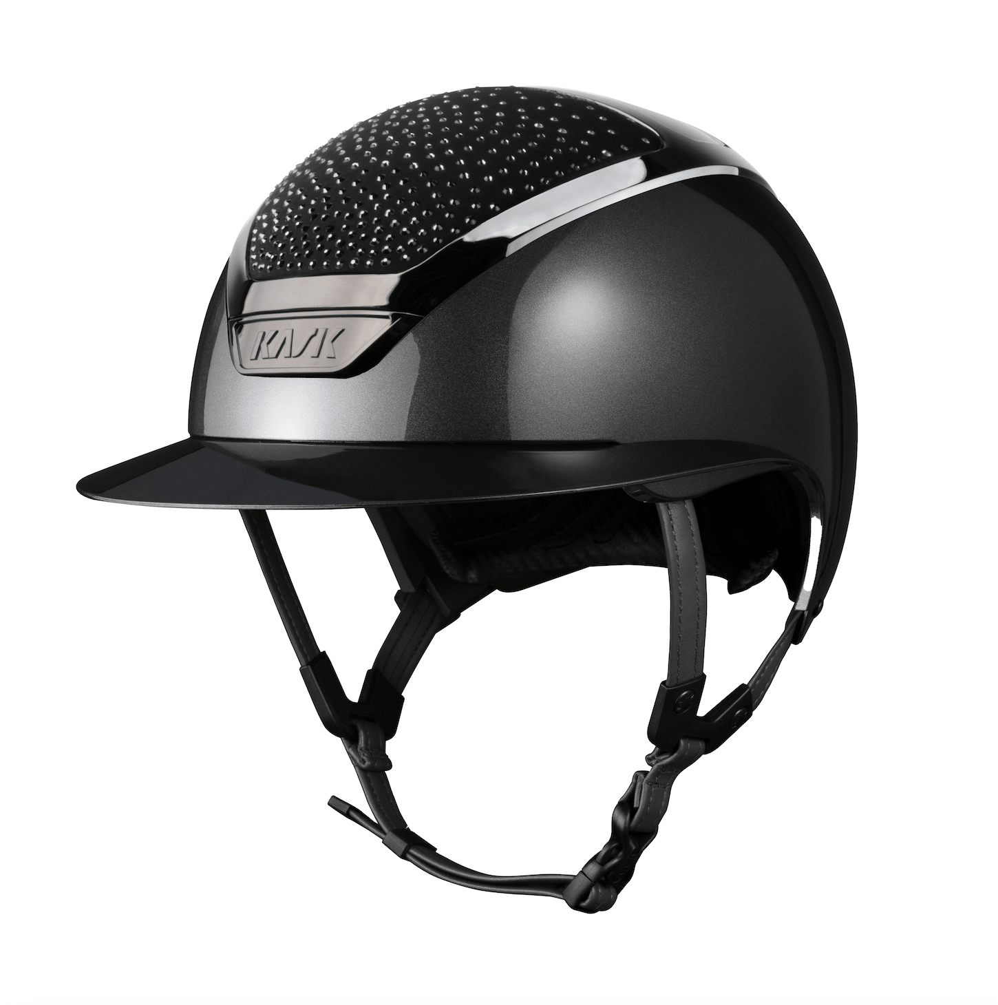Kask Star Lady Swarovski Waterfence Shine Riding Helmet - Nags Essentials