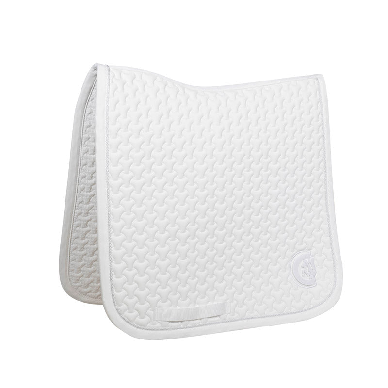 Kentucky Dressage Saddle Pad Plaited 3D Logo - Nags Essentials
