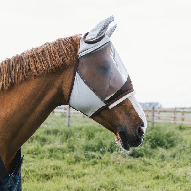 Kentucky Horsewear Fly Mask Skin Friendly With Ears - Nags Essentials