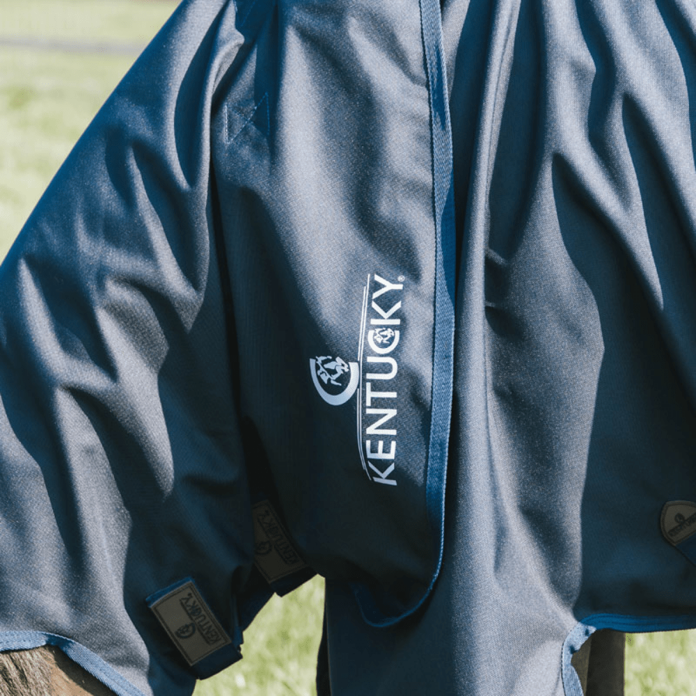 Kentucky Horsewear Waterproof Comfort Neck - Navy - Nags Essentials