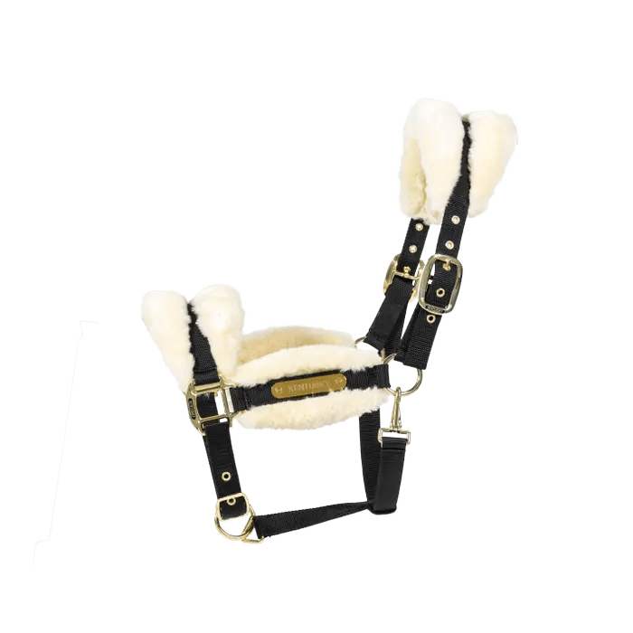 Kentucky Nylon Sheepskin Halter Soft - Nags Essentials
