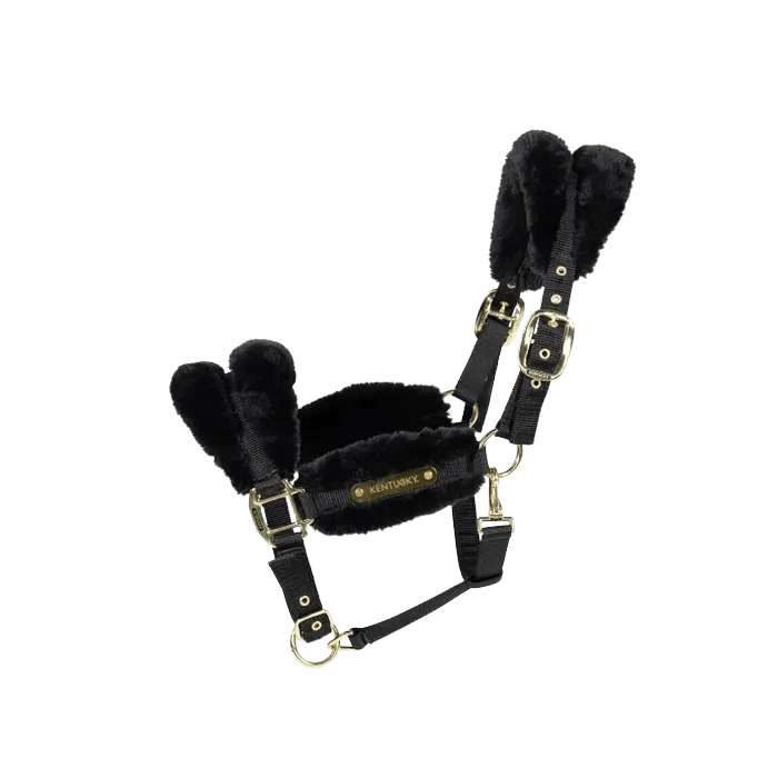 Kentucky Nylon Sheepskin Halter Soft - Nags Essentials