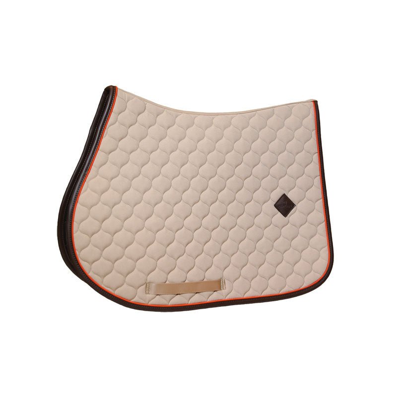 Kentucky Saddle Pad Onion Quilt Neon Leather Jumping - Nags Essentials