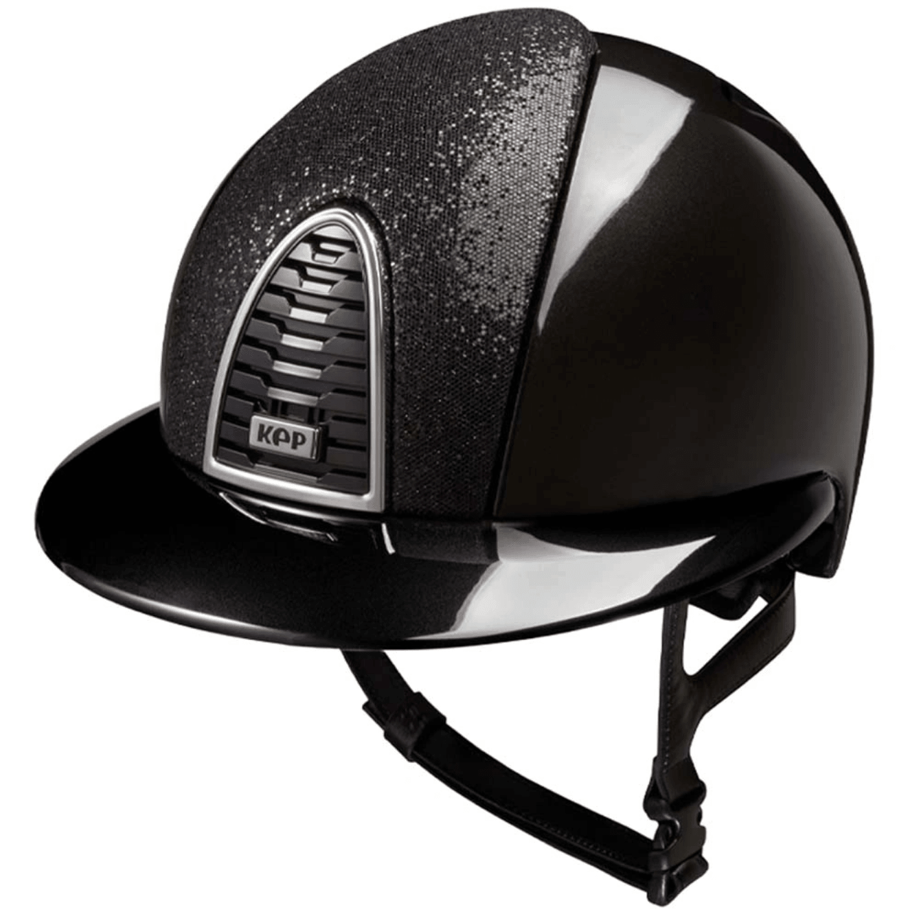 KEP Cromo 2.0 Glitter Shine Black Polo Peak - Nags Essentials