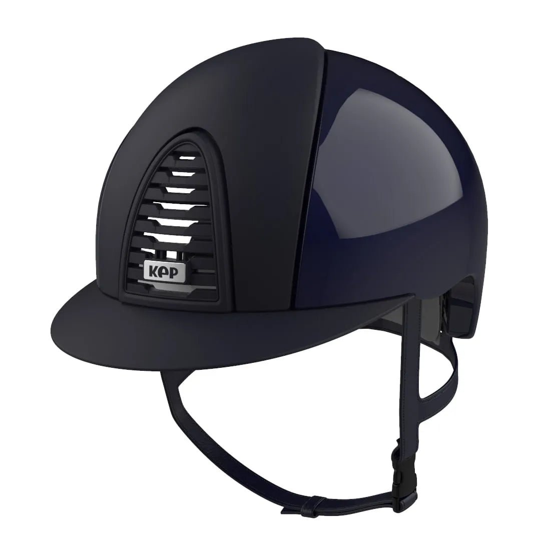 KEP Cromo 2.0 Polish and Textile Blue Standard Peak - Nags Essentials