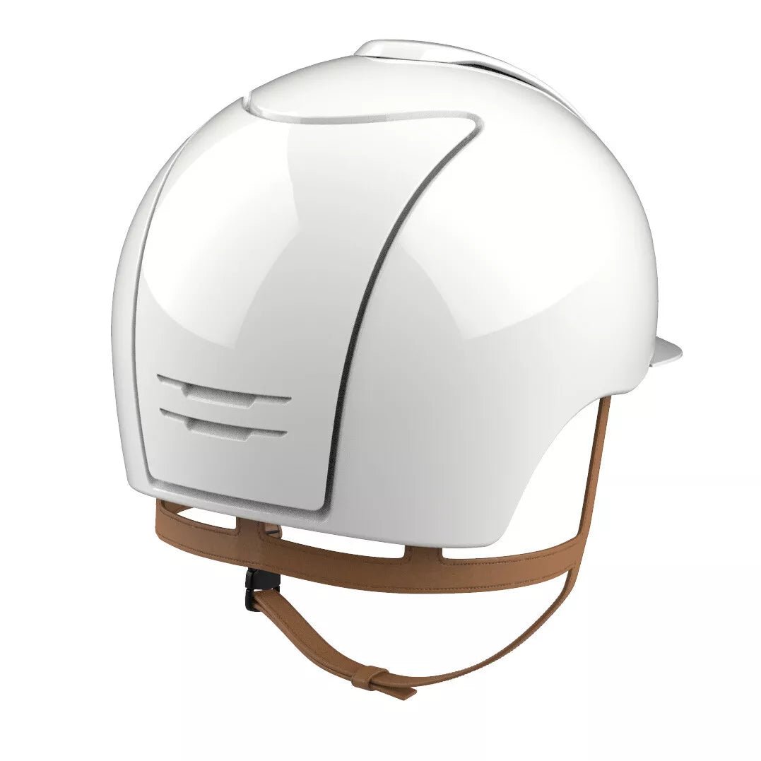 KEP Cromo 2.0 Polish White Standard Peak - Nags Essentials