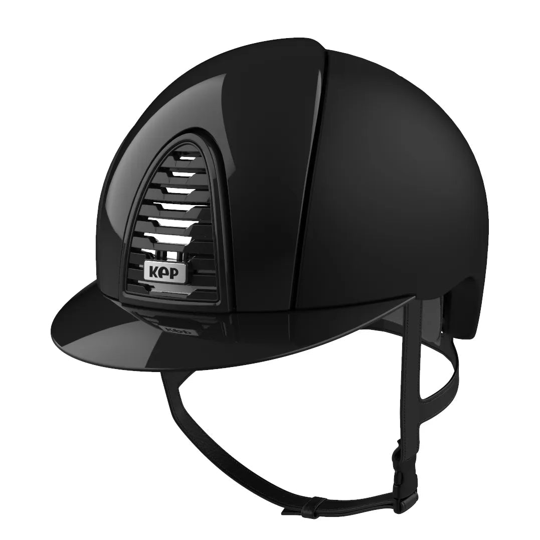 KEP Cromo 2.0 Textile and Polish Black Standard Peak - Nags Essentials