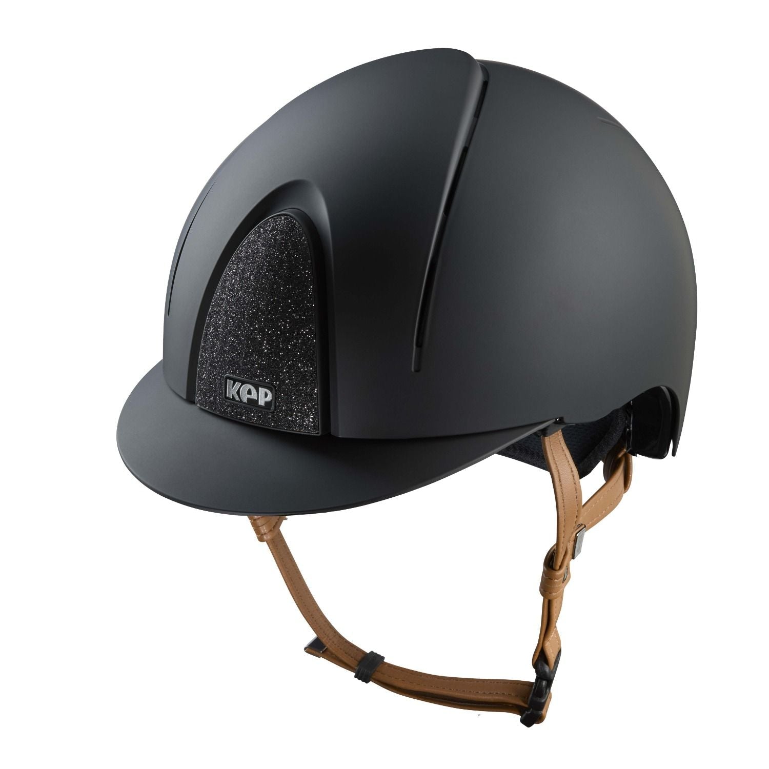 KEP Smart Nova Matt Black with Black Star Grill Standard Peak with Tan Harness - Nags Essentials