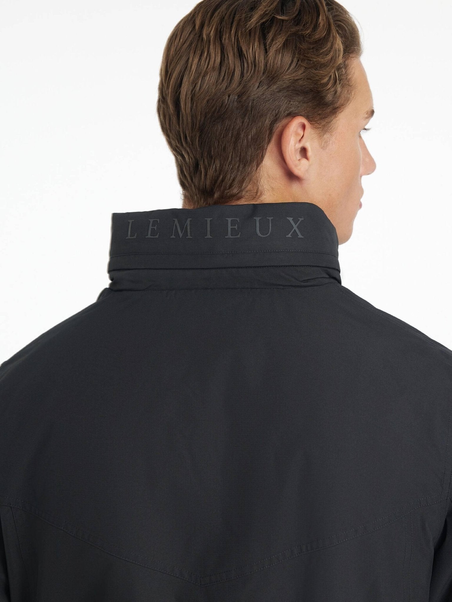 Lemieux Back Order Mens Waterproof Team Jacket - Black - Nags Essentials