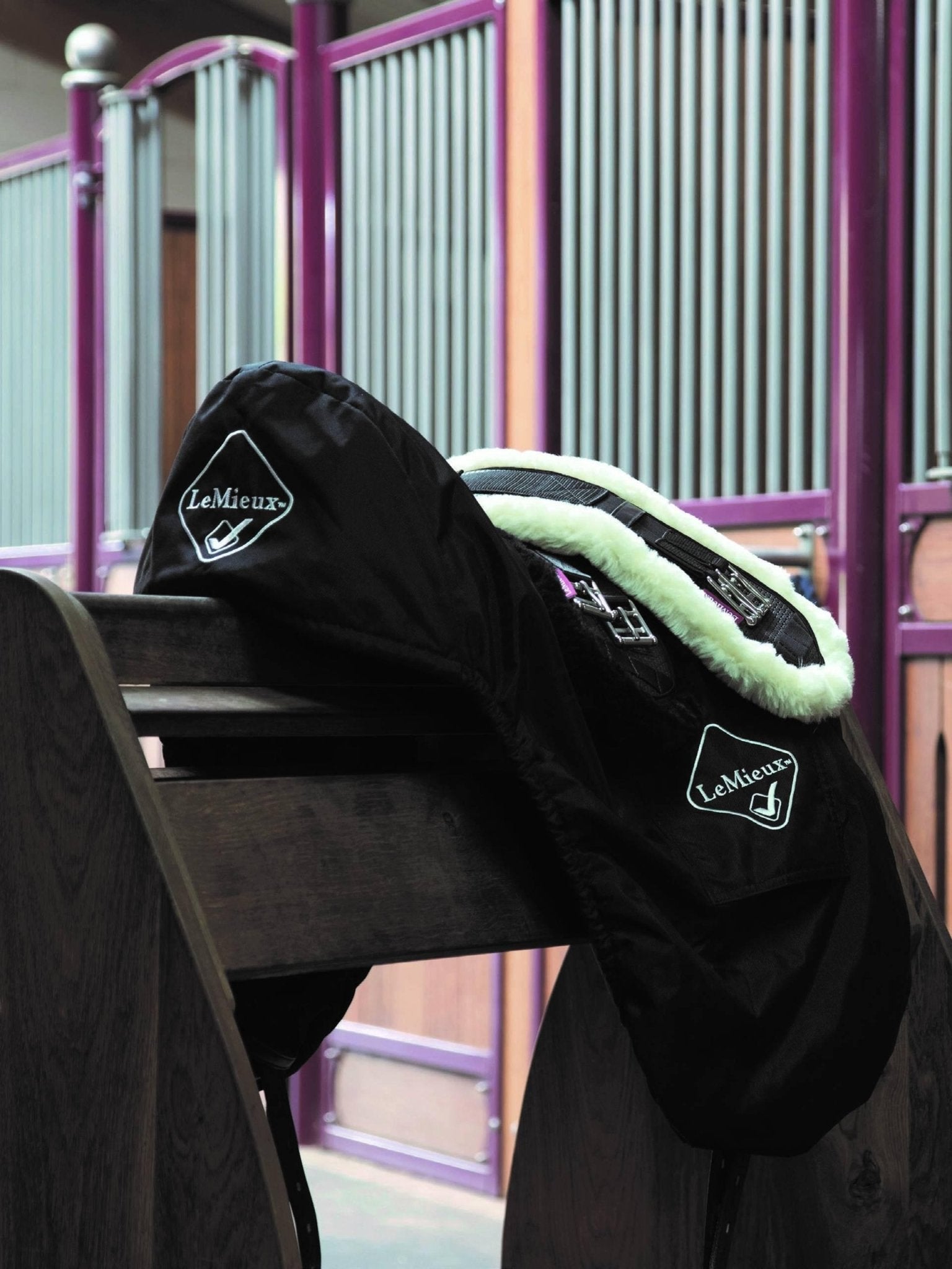 LeMieux Dressage Saddle Cover - Black - Nags Essentials
