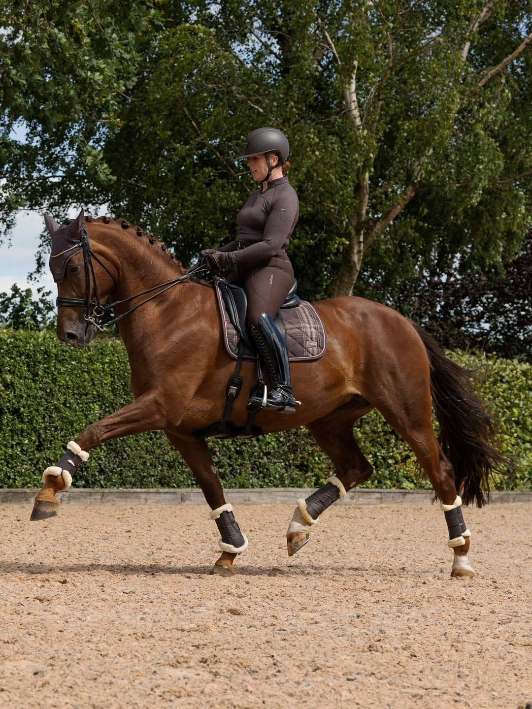LeMieux Heritage Check Dressage Square - Nags Essentials