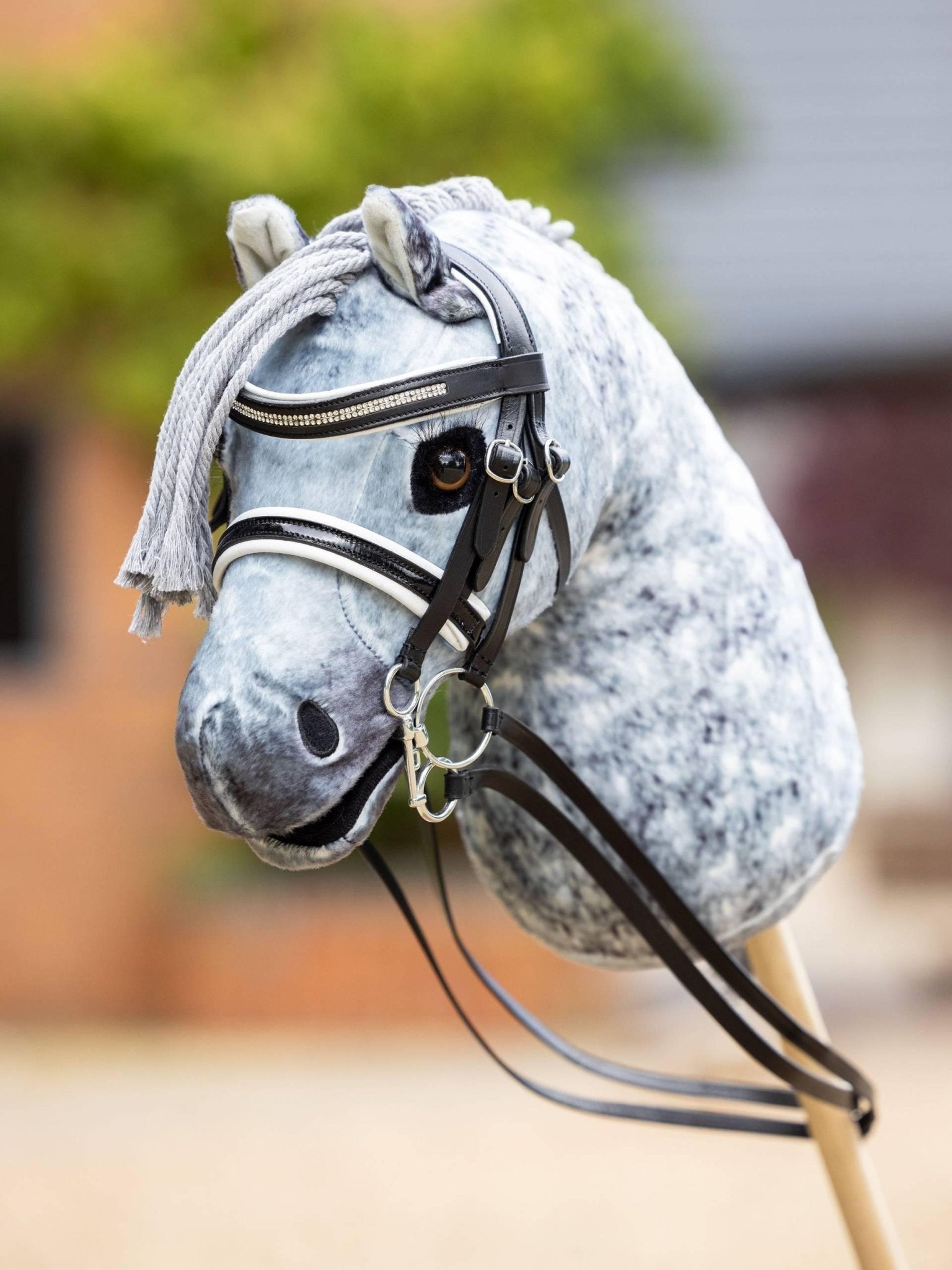 LeMieux Hobby Horse Double Bridle - Black - Nags Essentials