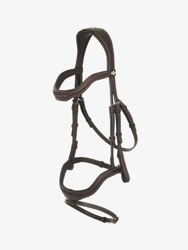 Lemieux Kudos Contour Flash Bridle - Nags Essentials