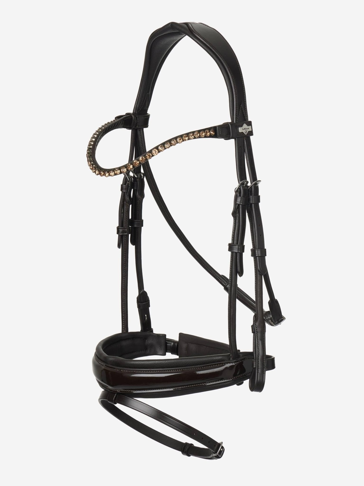 Lemieux Kudos Patent Rolled Dressage Bridle - Nags Essentials