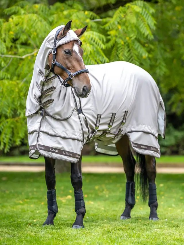 LeMieux Kudos Sweet Itch Rug - Stone - Nags Essentials