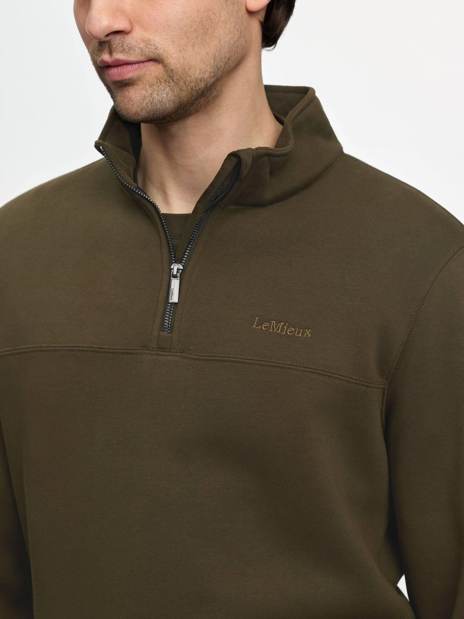 Lemieux Mens Quarter Neck Sweat - Nags Essentials
