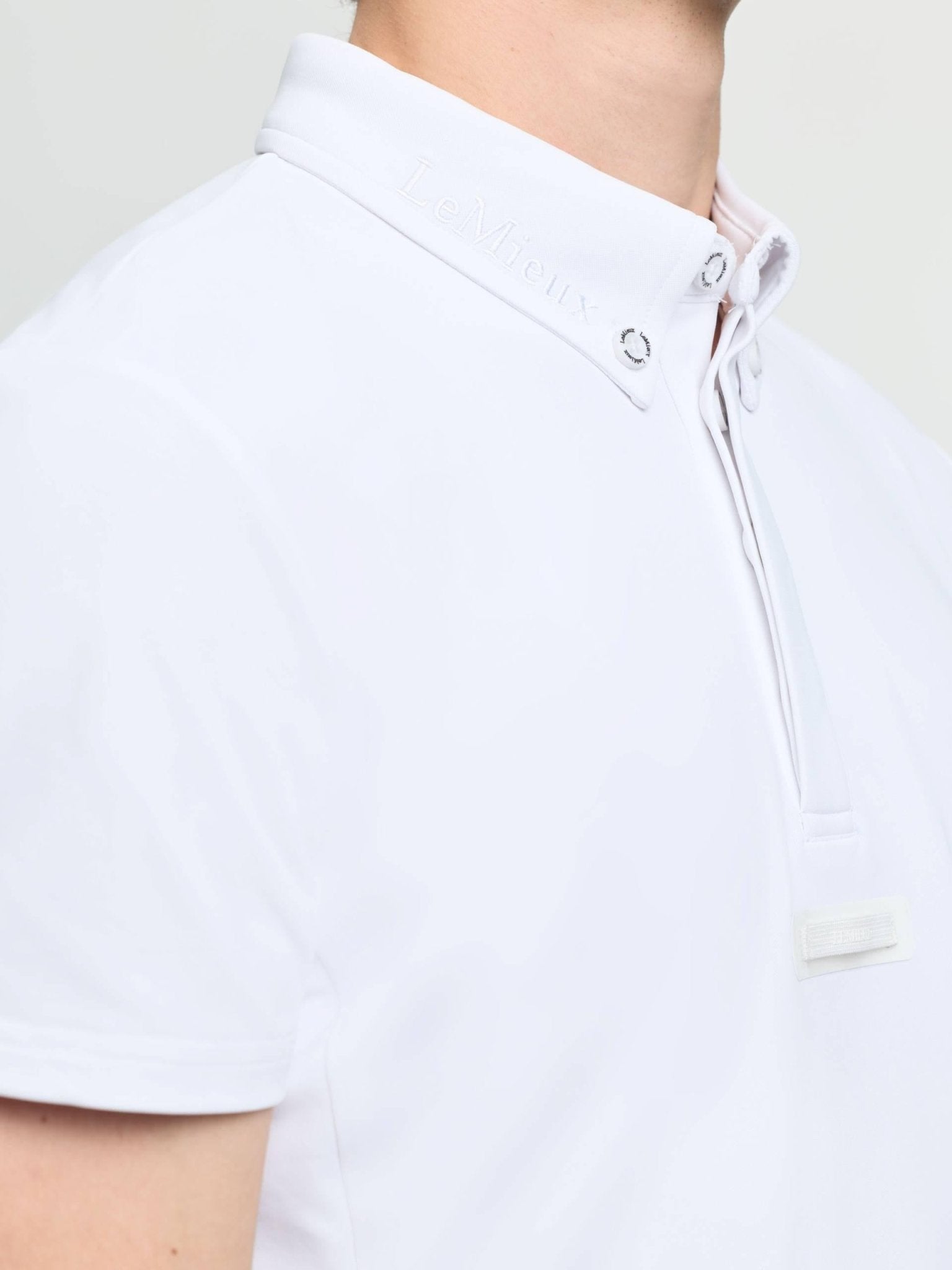 Lemieux Mens Short Sleeve Show Shirt - White - Nags Essentials