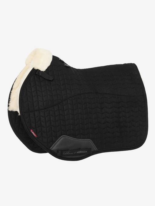 LeMieux Merino+ Half Lined Suede EuroJump Square - Nags Essentials