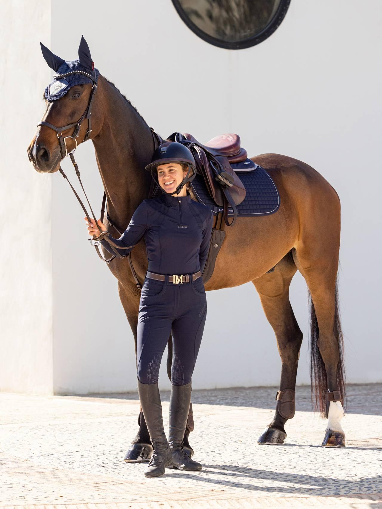 LeMieux Mia Mesh Long Sleeve Base Layer - Nags Essentials