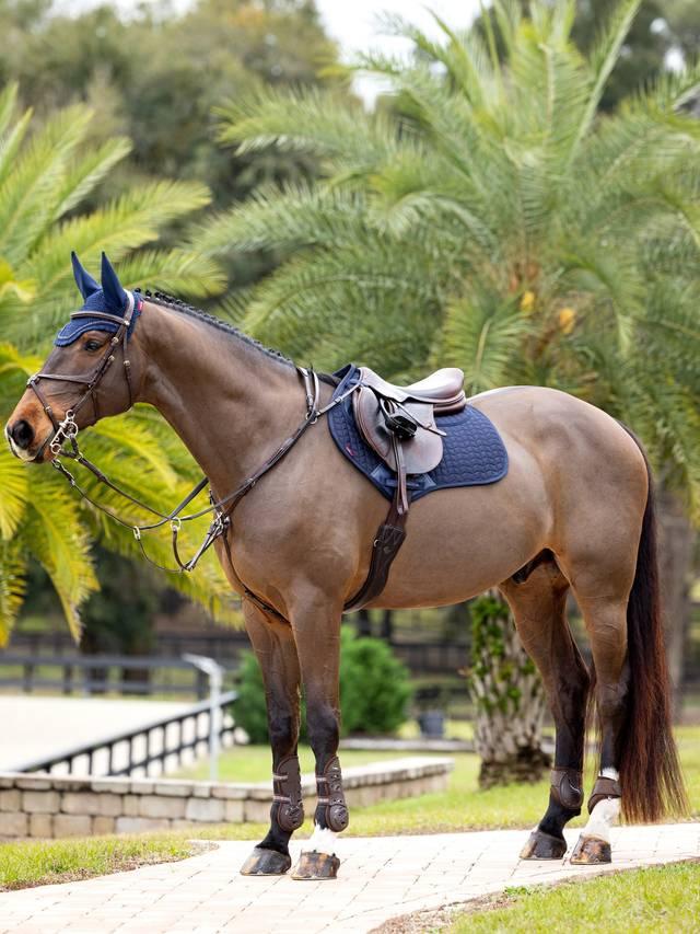 LeMieux ProSorb Plain 2 Pocket Close Contact Square - Nags Essentials