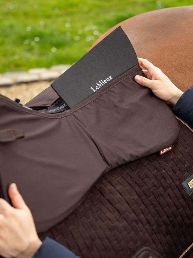 LeMieux ProSorb Plain 2 Pocket Half Pad - Nags Essentials