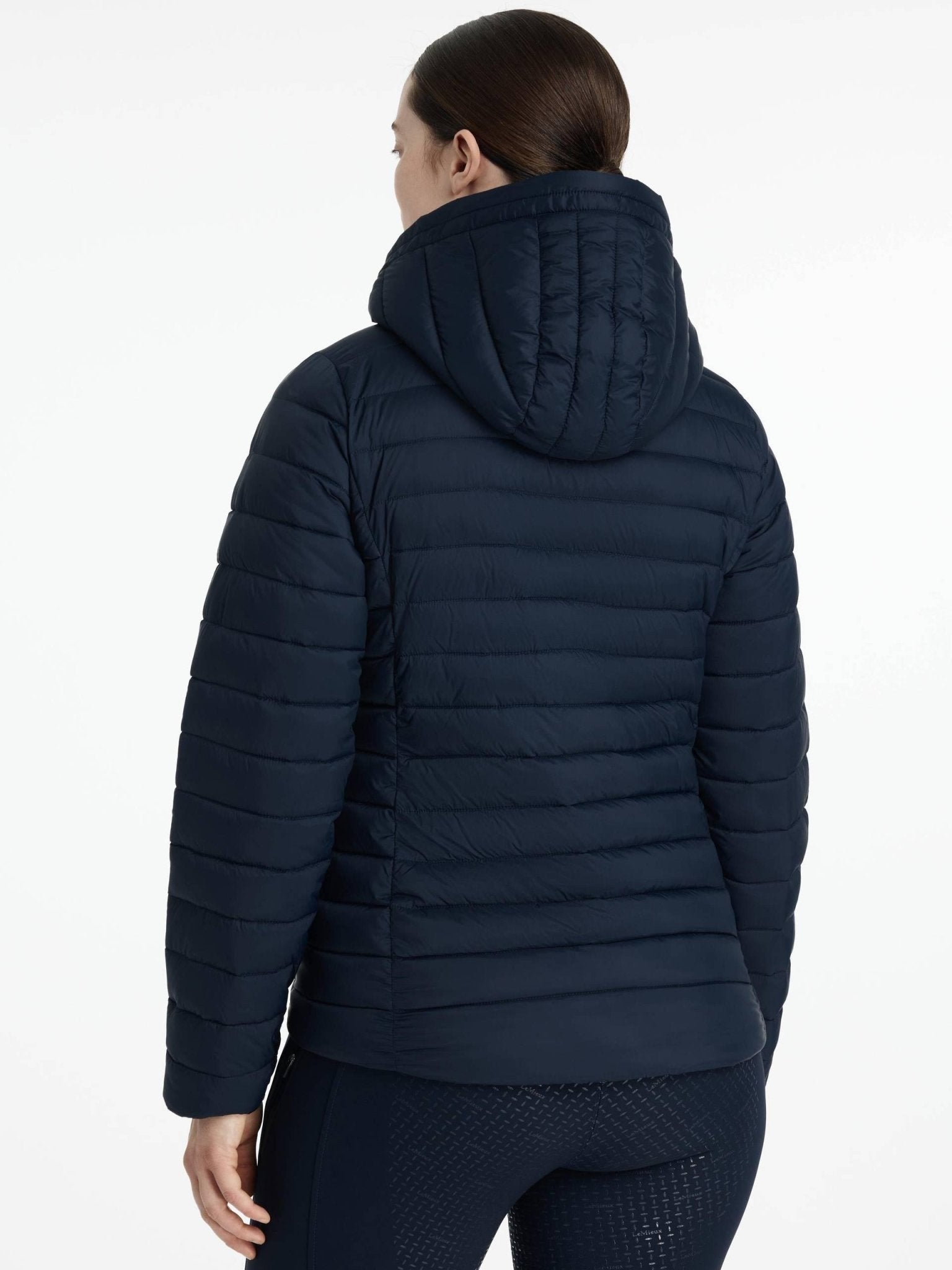 Lemieux Rose Hooded Puffer Jacket Black - Nags Essentials