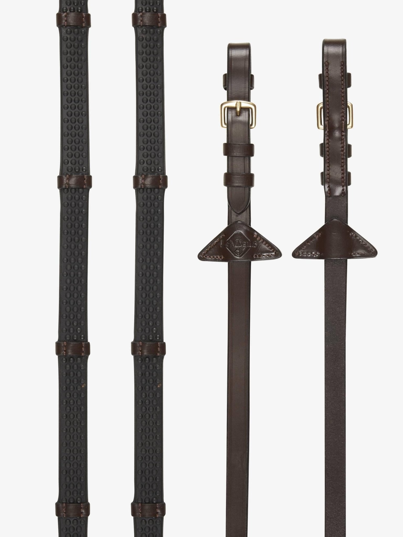 LeMieux Soft Rubber Reins with Stoppers - Nags Essentials