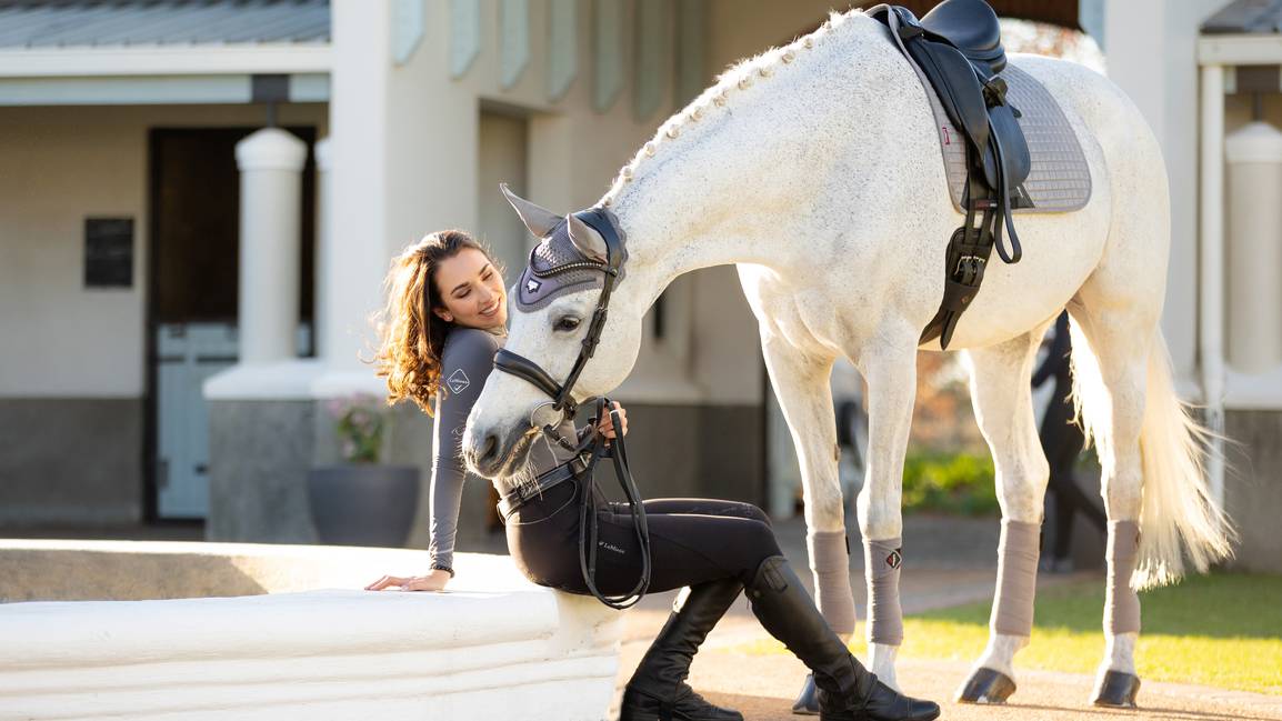 LeMieux Suede Dressage Square - Nags Essentials