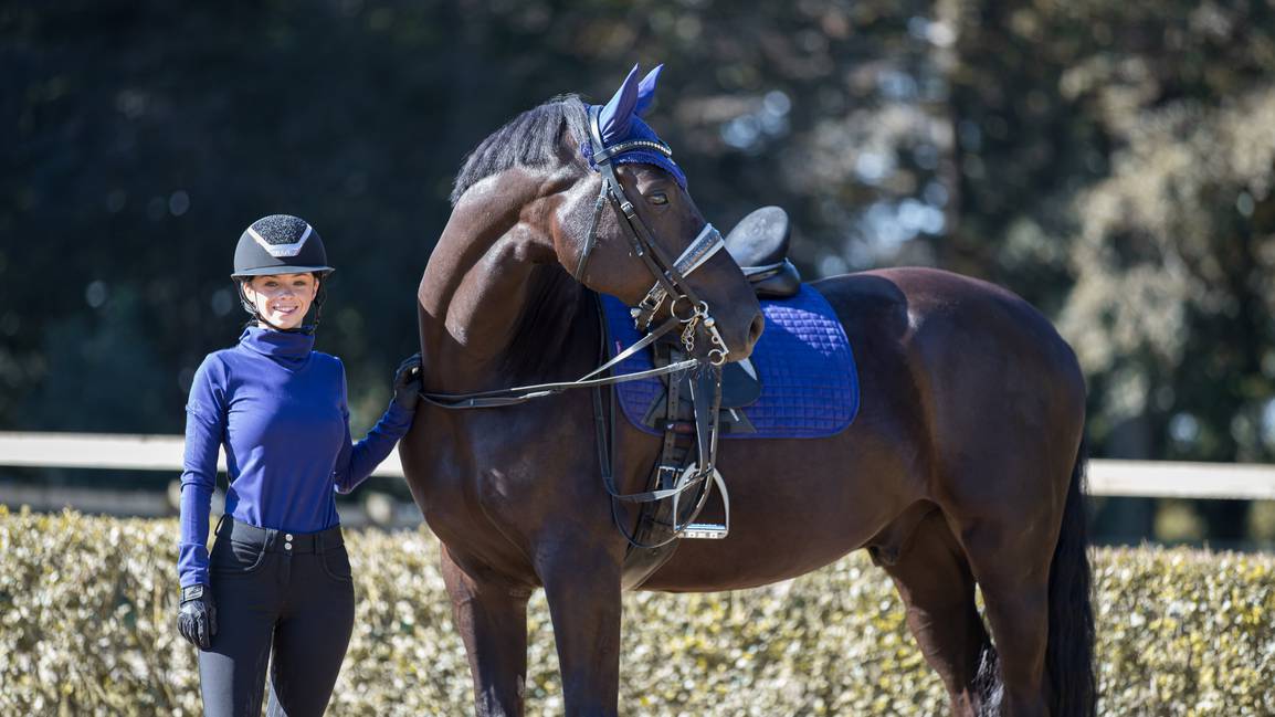 LeMieux Suede Dressage Square - Nags Essentials