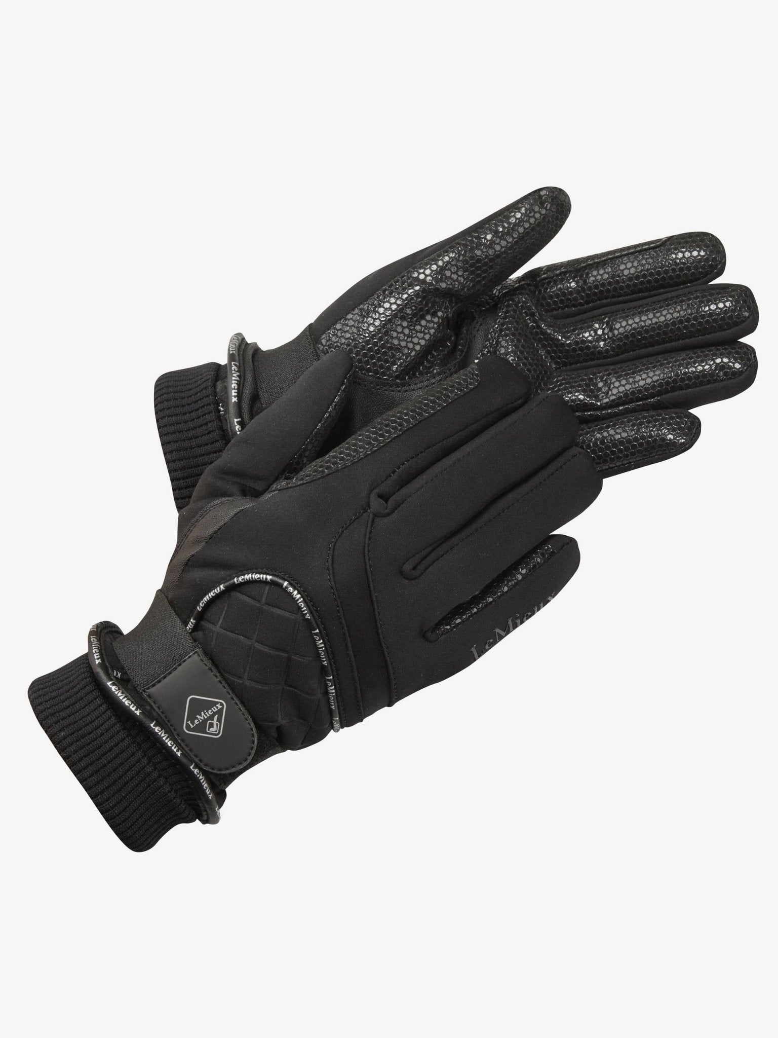 LeMieux Waterproof Lite Gloves - Black - Nags Essentials