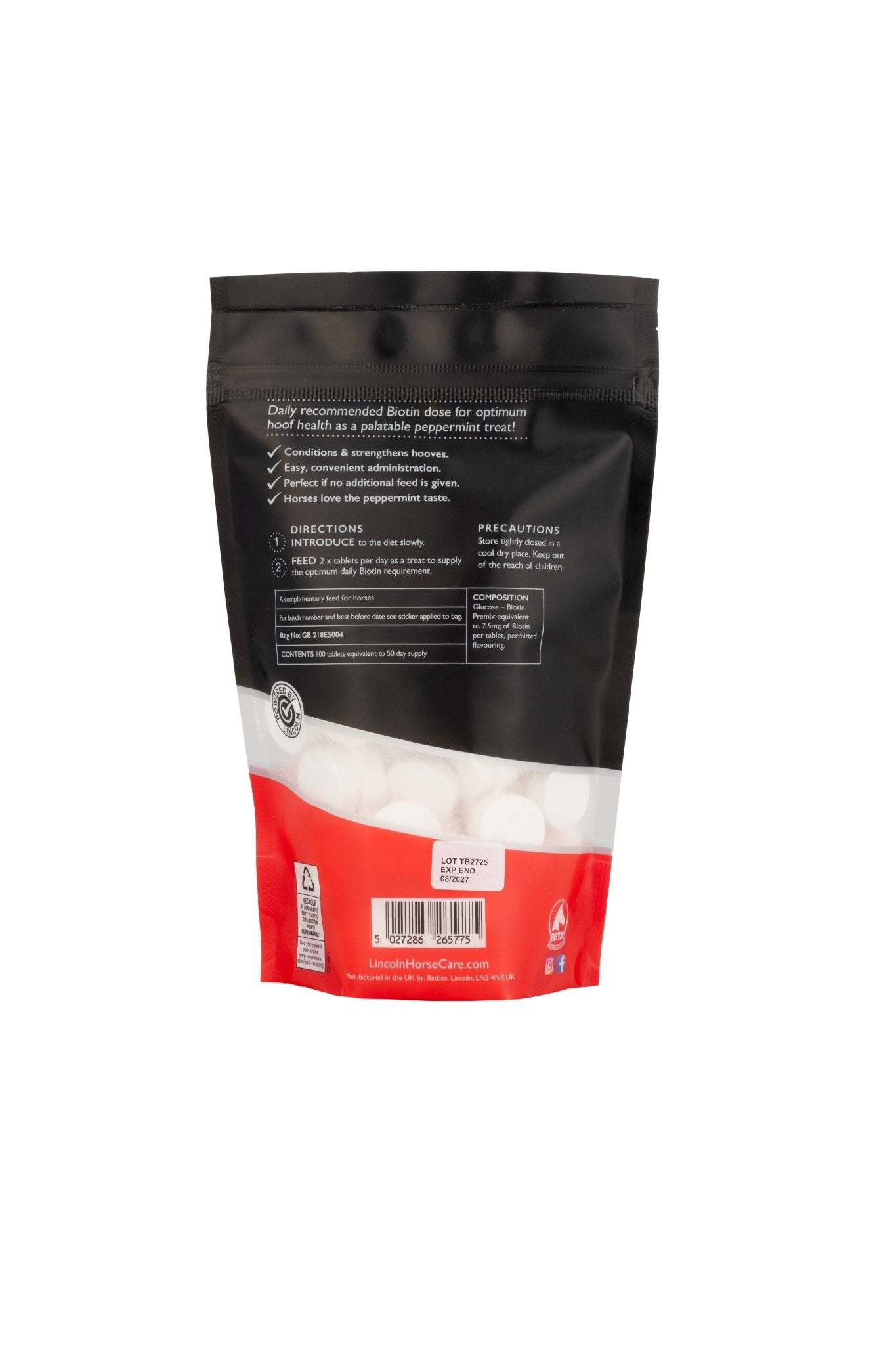 Lincoln Biotin Daily Tablets - Nags Essentials