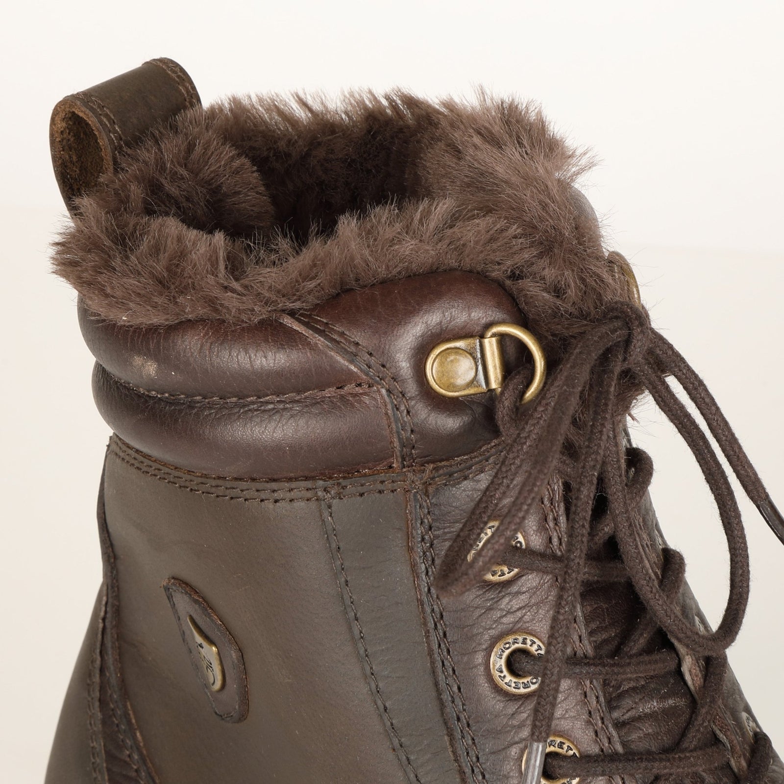 Moretta Varese Lace Short Country Boot - Brown - Nags Essentials