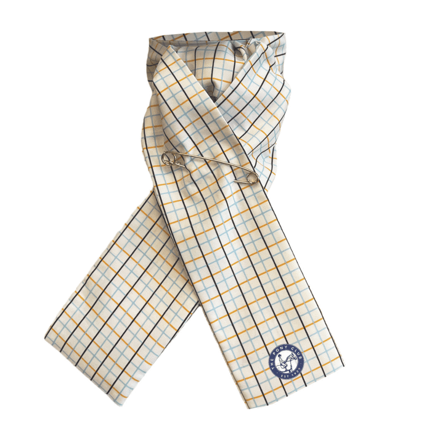 Official Junior Pony Club Self - Tying Stock - Nags Essentials