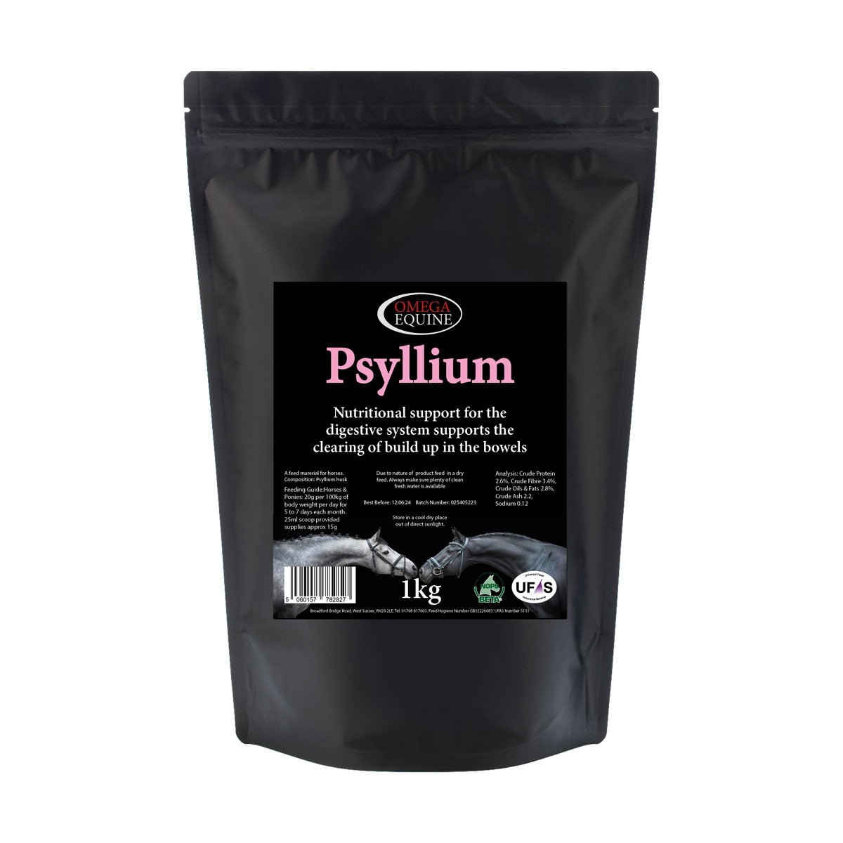 Omega Equine Psyllium - Nags Essentials