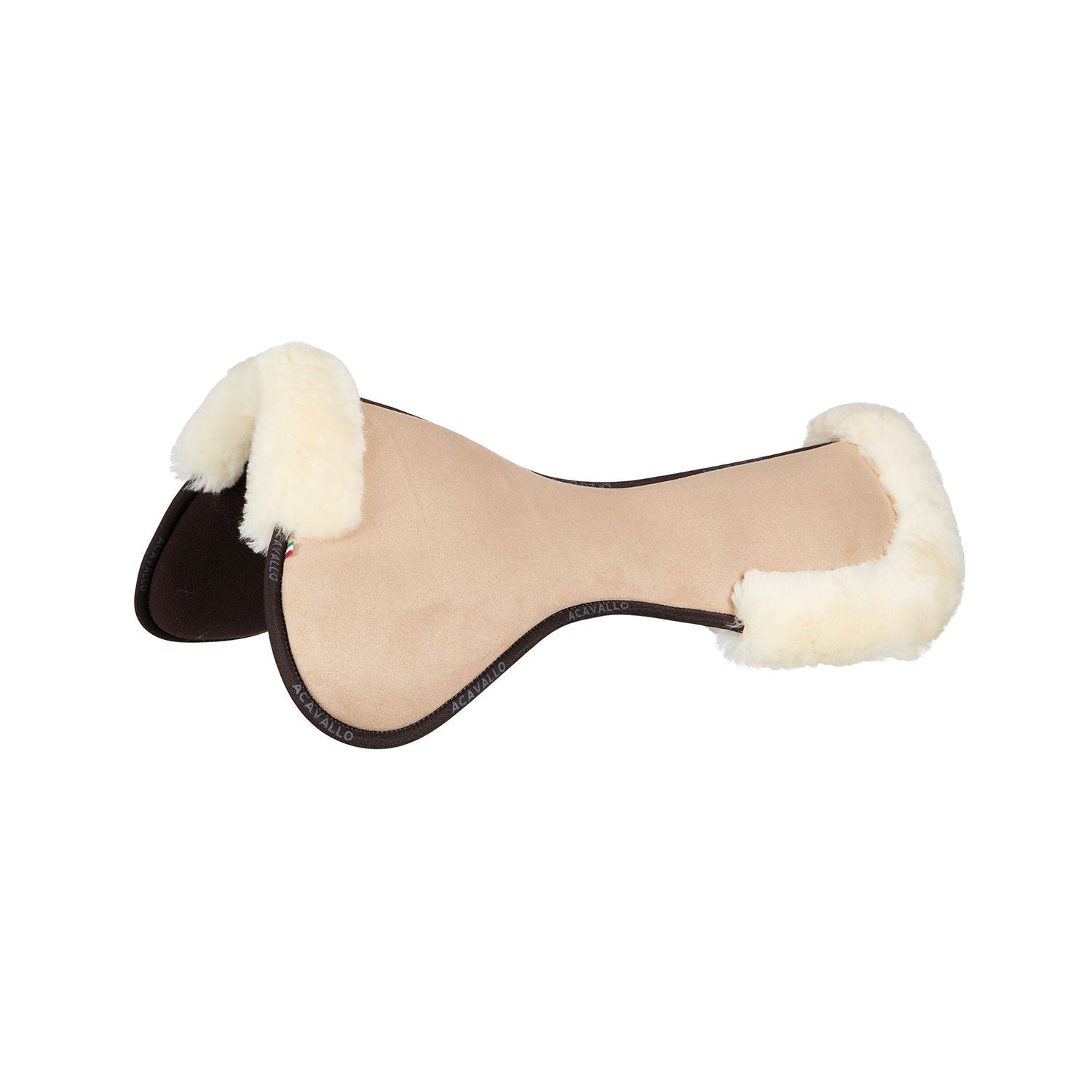 Pad MF-S JCCS-S CW-CS suede cut-out sheepskin flat - Nags Essentials