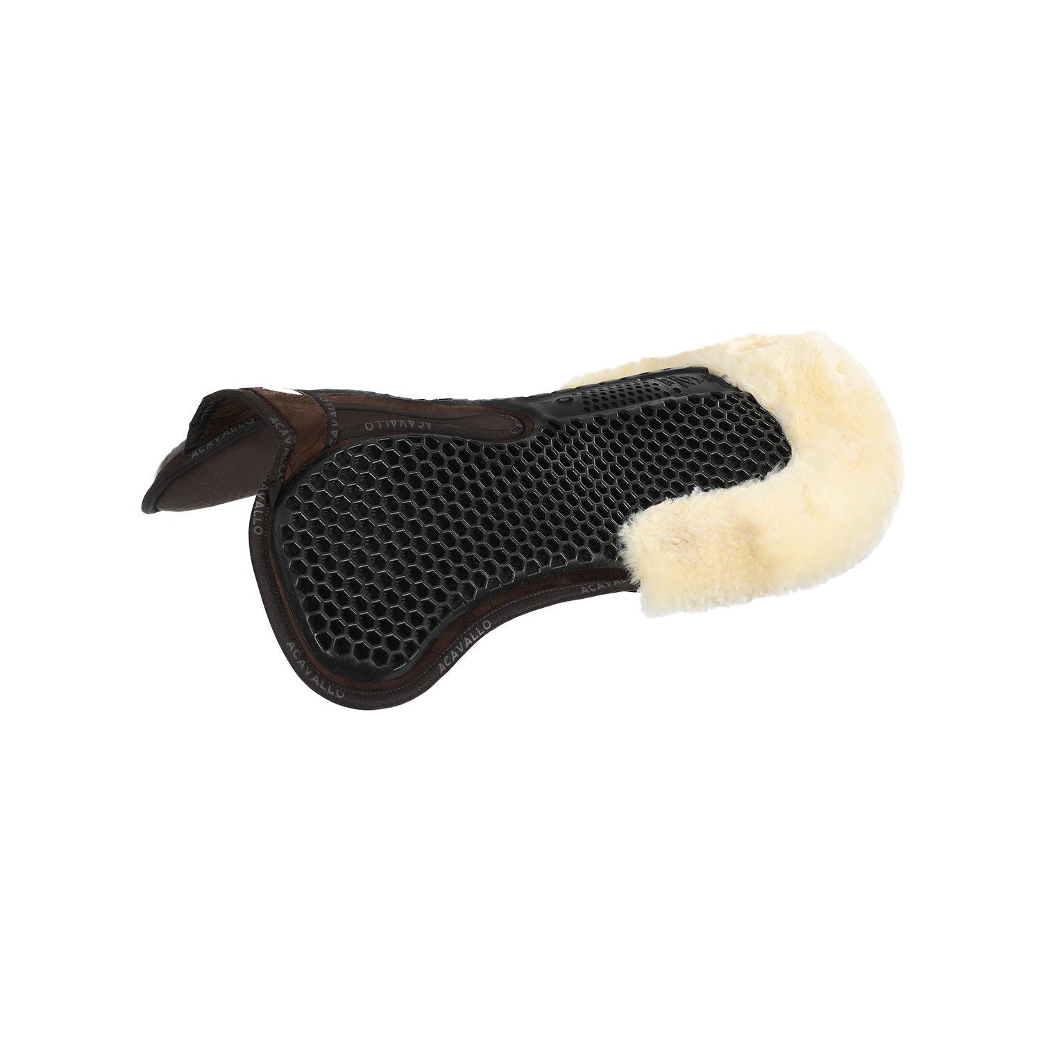 Pad MF-S WFS suede rear sheepskin Hexagonal gel flat - Nags Essentials