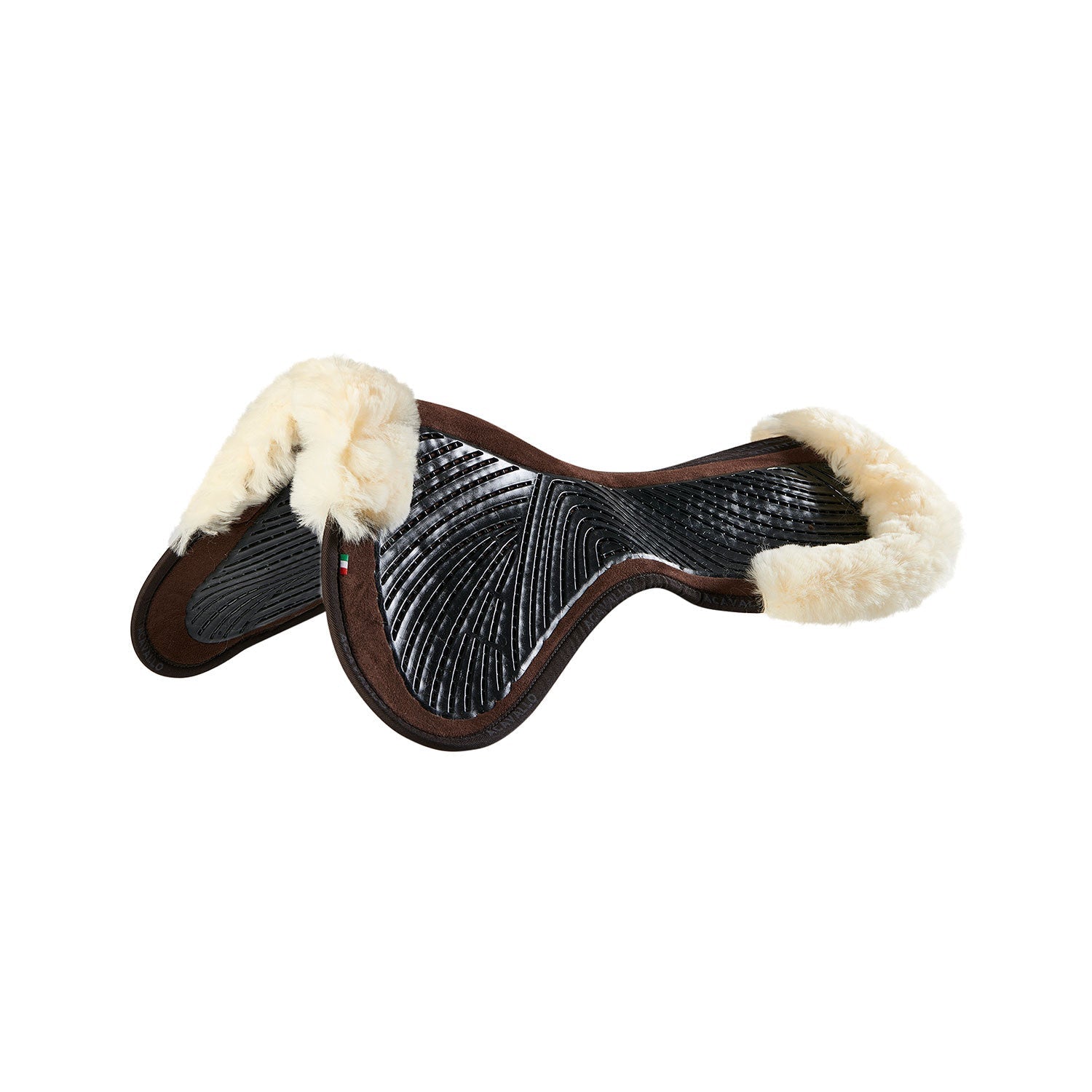 Pad SP JCCS CW-CS suede cut-out sheepskin twin sided gel flat - Nags Essentials