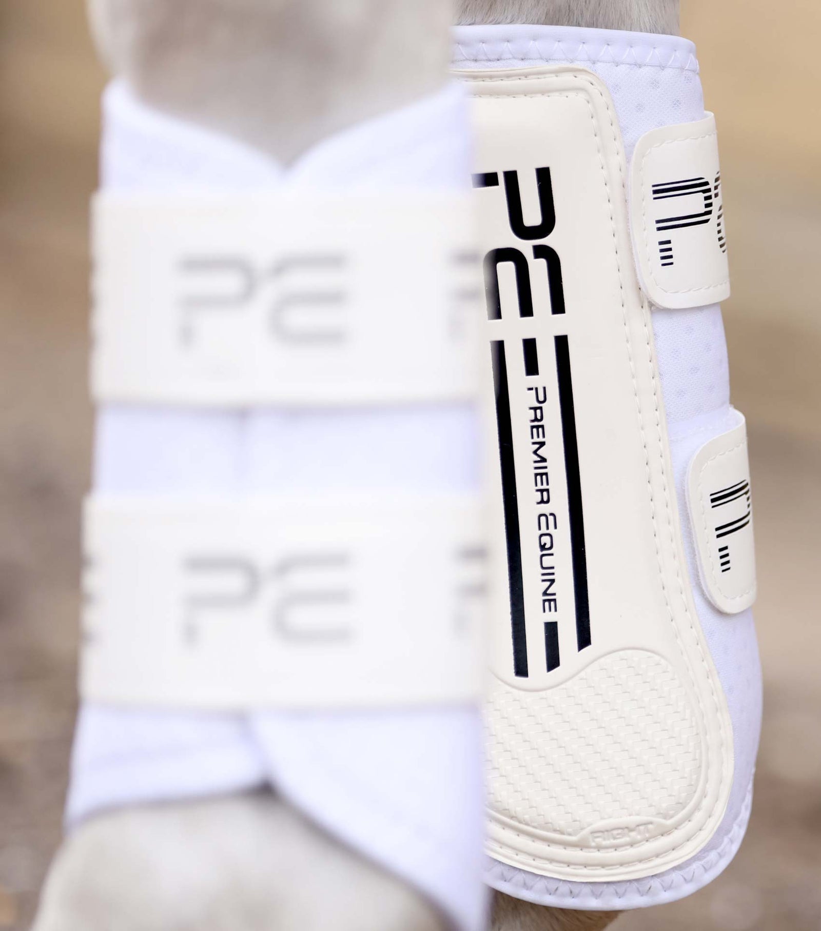 Premier Equine Air Velox Single Locking Brushing Boots - Nags Essentials
