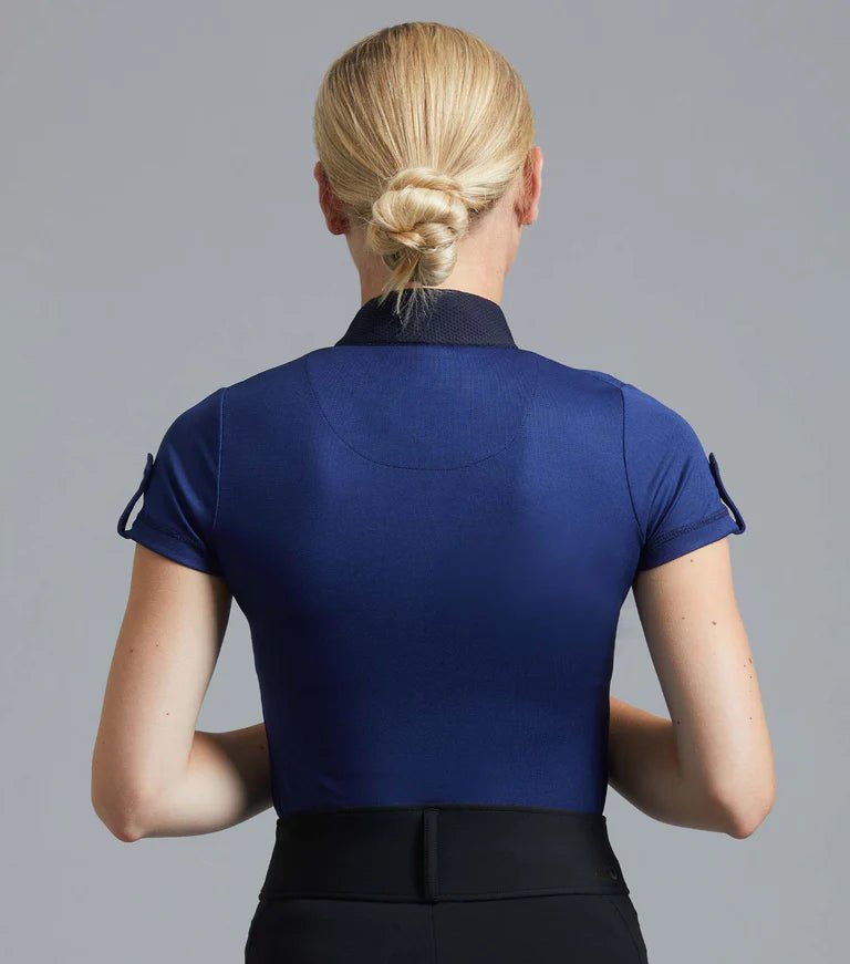 Premier Equine Amia Ladies Technical Short Sleeve Riding Top - Nags Essentials