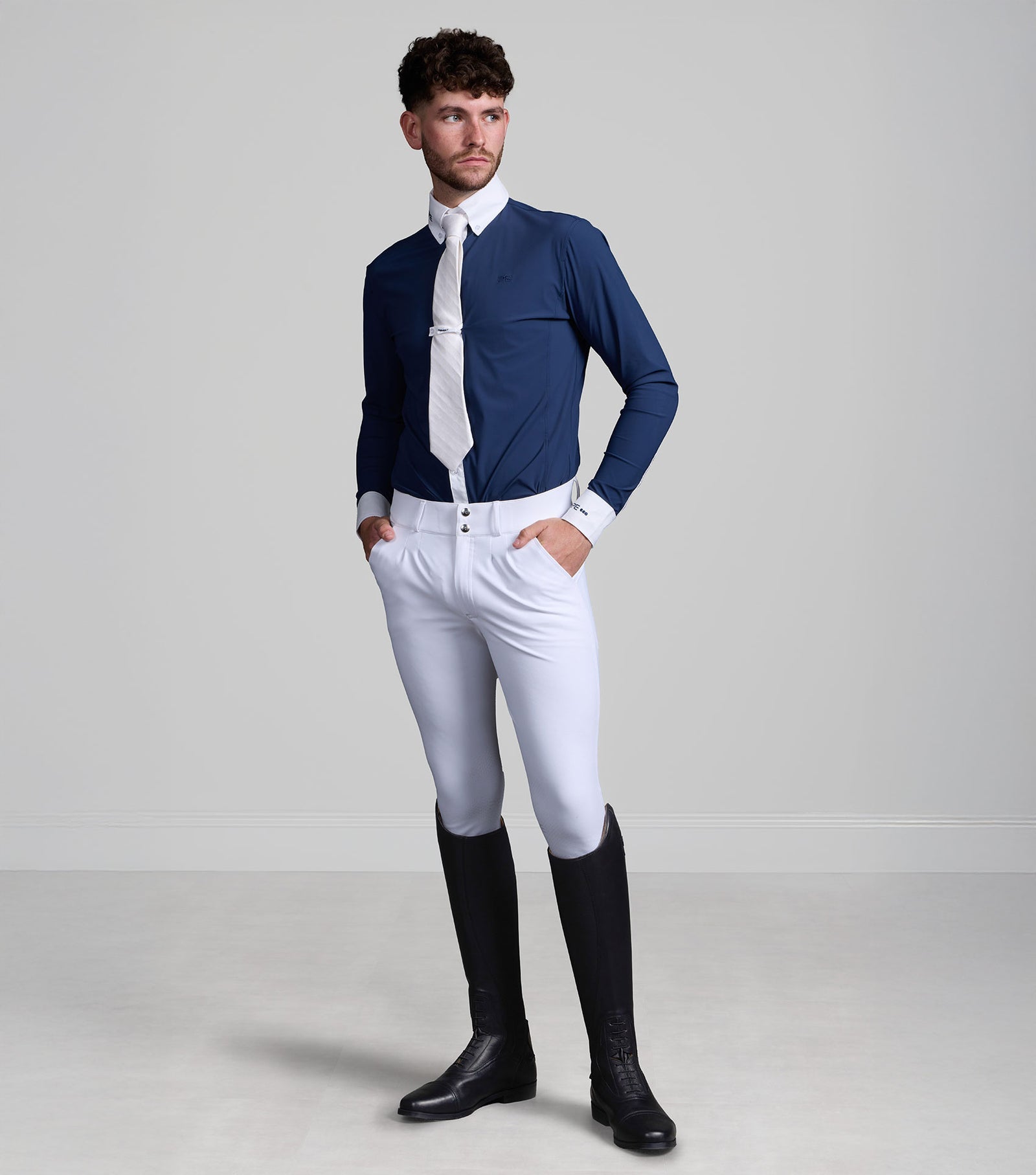 Premier Equine Andate Men's Long Sleeve Show Shirt - Nags Essentials