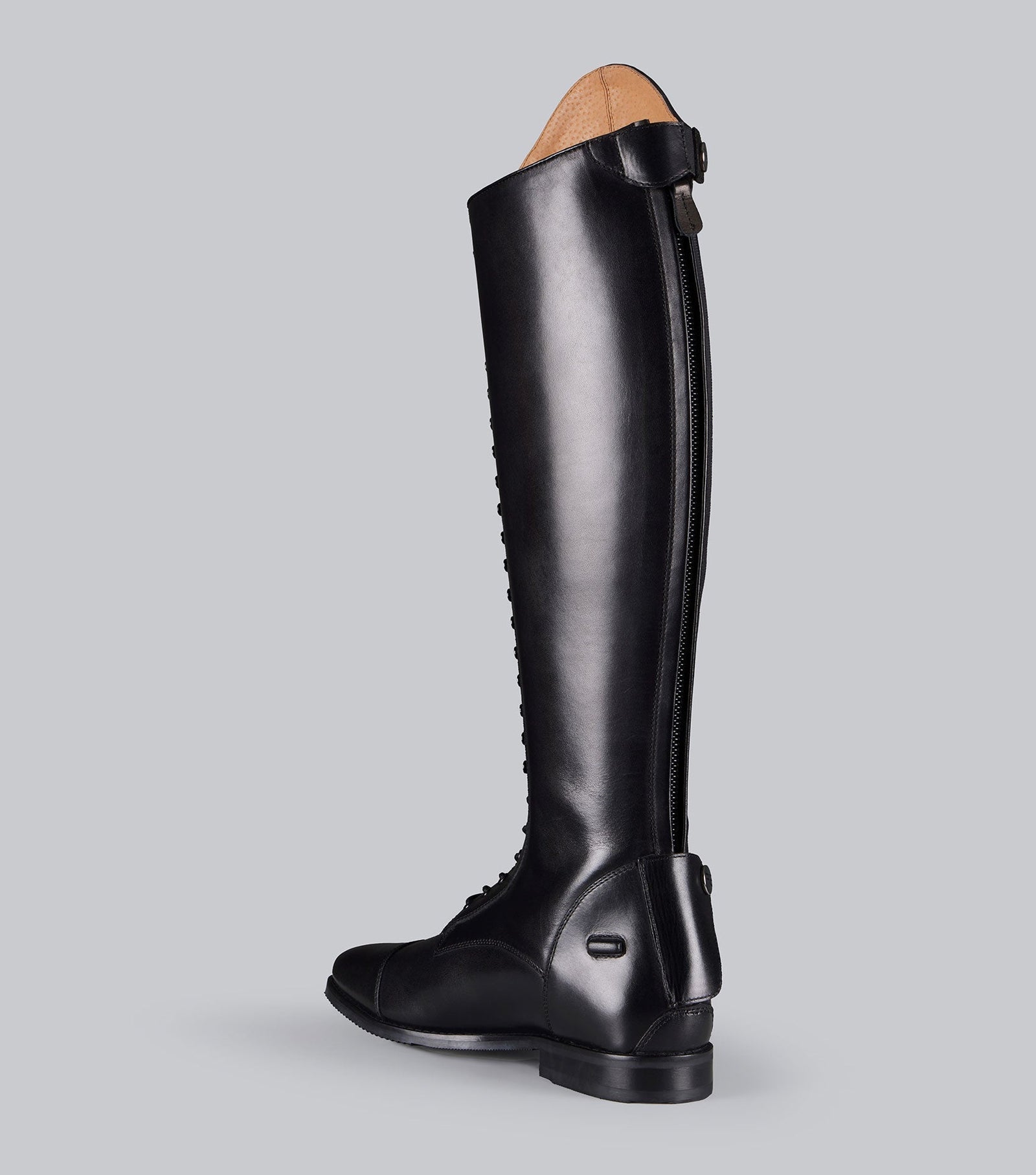 Premier Equine Astra Womens Leather Lace Front Tall Riding Boots - Nags Essentials